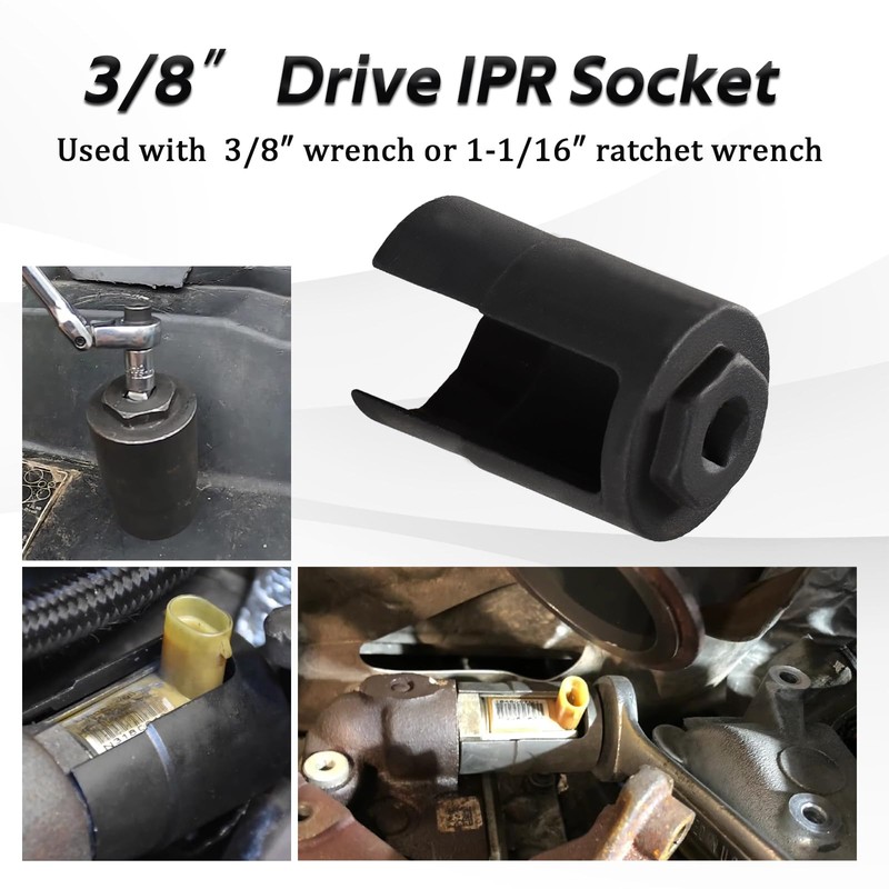 6.0 IPR Valve Socket with Seal kit Injector Pressure Regulator