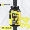 Aminoacido Bcaas 34 Zero 1kg 100 Servicios Varios Sabores
