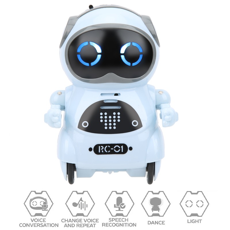 939A Robot Toy Interactive Voice Recognition Record Singing Dancing Mini