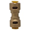 Supplying Demand SB1 1/4 Inch Quick Connect HVAC Brass Coupler