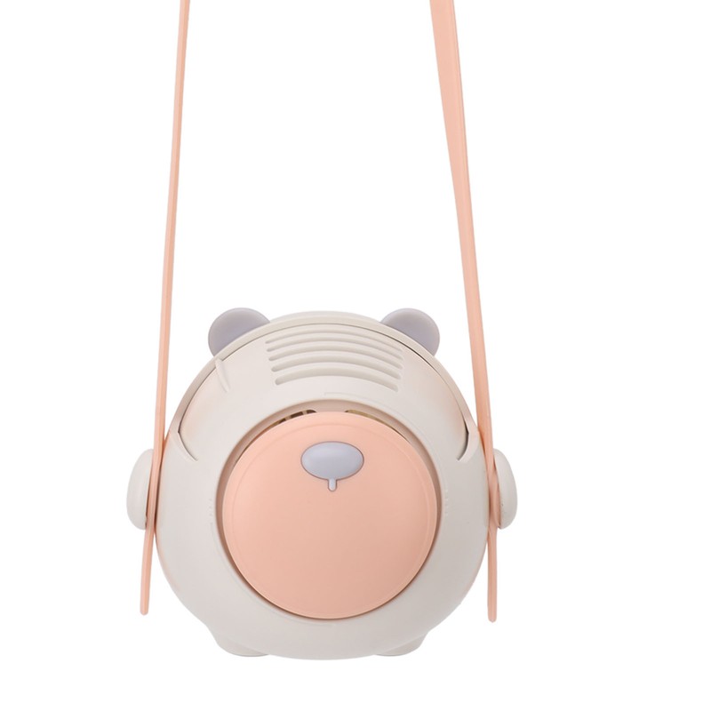 Portable Neck Fan Mini Hanging Neck Fan with Adjustable Lanyard