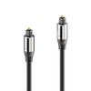 sonero® Premium Optical Toslink Cable, Gold-Plated Contacts, Black, 20.0 m
