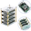 DKARDU Pi Rack Case for Raspberry Pi 4 Model B,with
