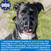 Mayerzon Dog Muzzle, Breathable Basket Muzzles for Small, Medium, Large
