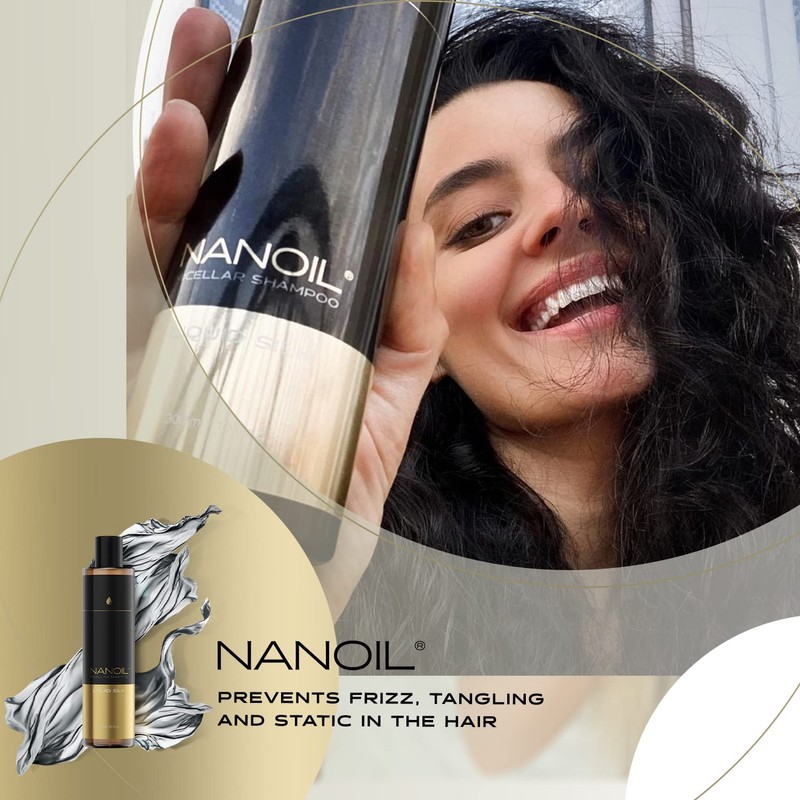 Nanoil Micellar Shampoo with Liquid Silk - Micellar Shampoo with