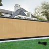 SUNLAX Privacy Fence Screen 4x50FT Heavy Duty Mesh Fence Net