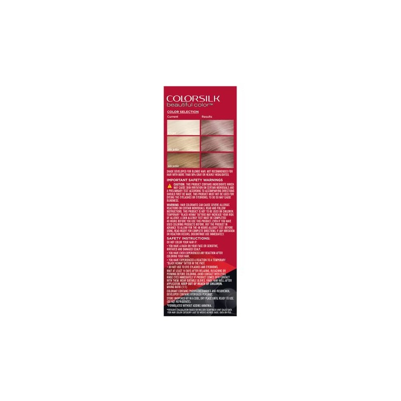Tinte para Cabello Revlon Colorsilk Beautiful Color-Keratina 072B Rubio Champiñon