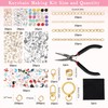 SUTROMA 776pcs Lip Gloss Keychain Making Kit with Charms -