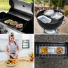 Onlyfire 3 Packs Grill Baskets, Heavy Duty Stainless Steel Perforated