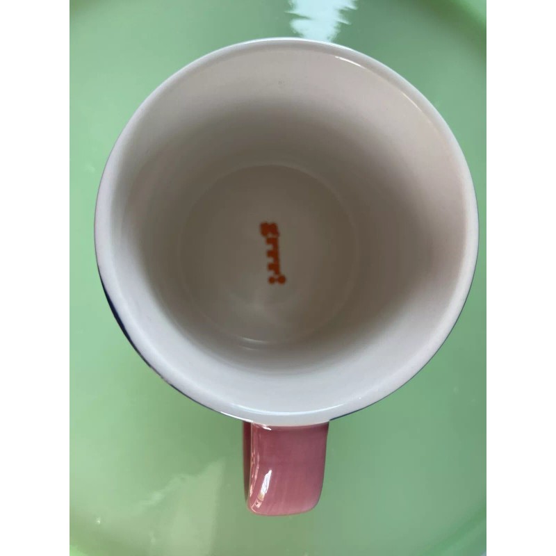 Anthropologie Leopards Maeve Mug Animals Nature Handpainted
