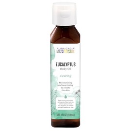 Aura Cacia Body Oil, Clearing Eucalyptus, 4 Fluid Ounce