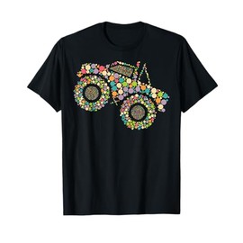 Polka Dot Monster Truck Funny Dot Day for Boys Kids Toddler T-Shirt