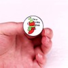 I’m A Little Chili Enamel Pin Red Chili Vegetable Brooch