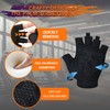 Ventilated Weight Lifting Gym Workout Gloves with Wrist Wrap Support