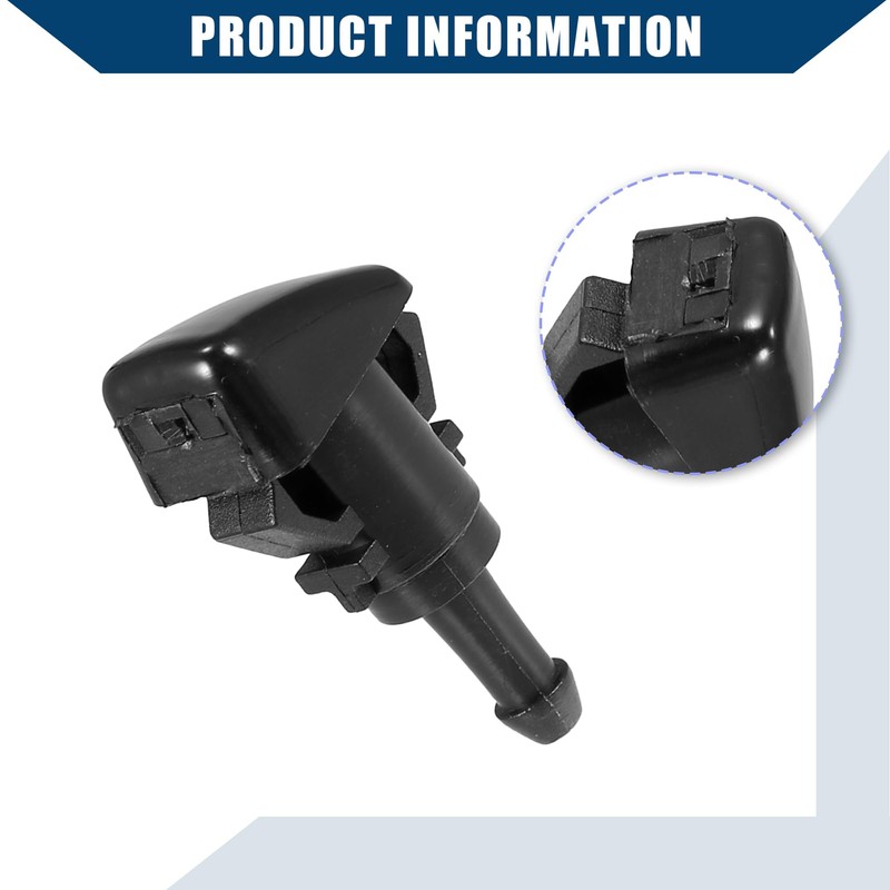 Hihaha Windshield Washer Nozzles Kit for Ram 1500 2011-2017 /