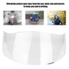 1 x Helmet Lens Visor, Motorcycle Wind Protection Helmet Lens