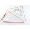 Liquidraw Set Square Triangular Scale Ruler 30cm Geometry Set of