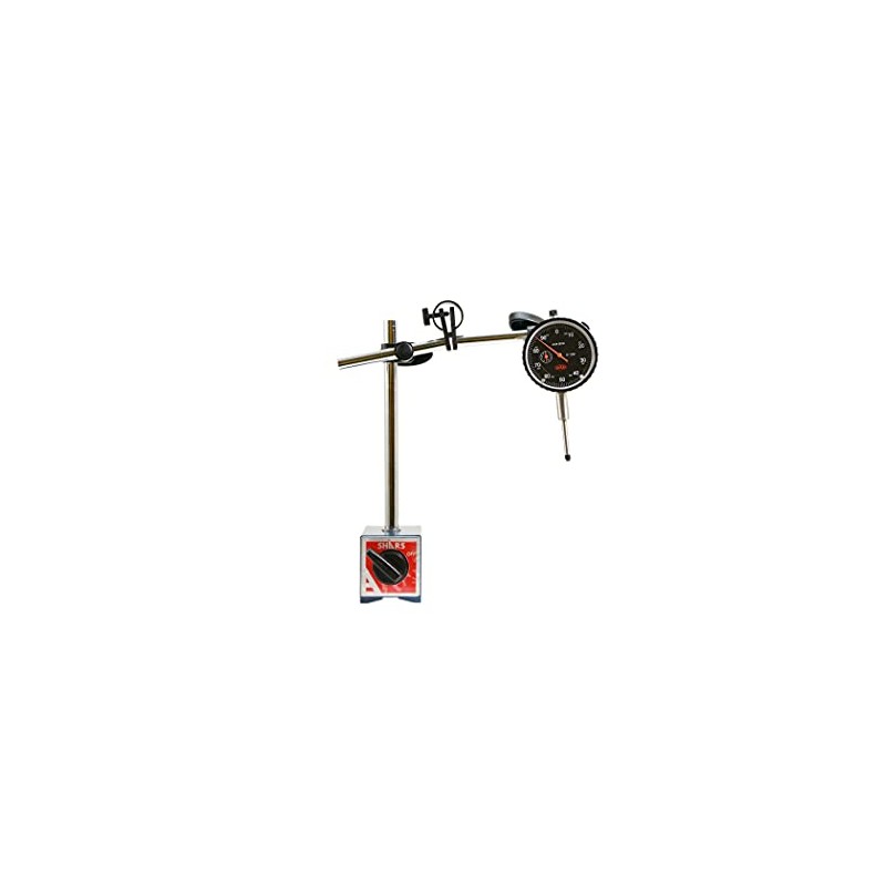 Shars 135 Lbs Magnetic Base with Fine Adjustment + 1"