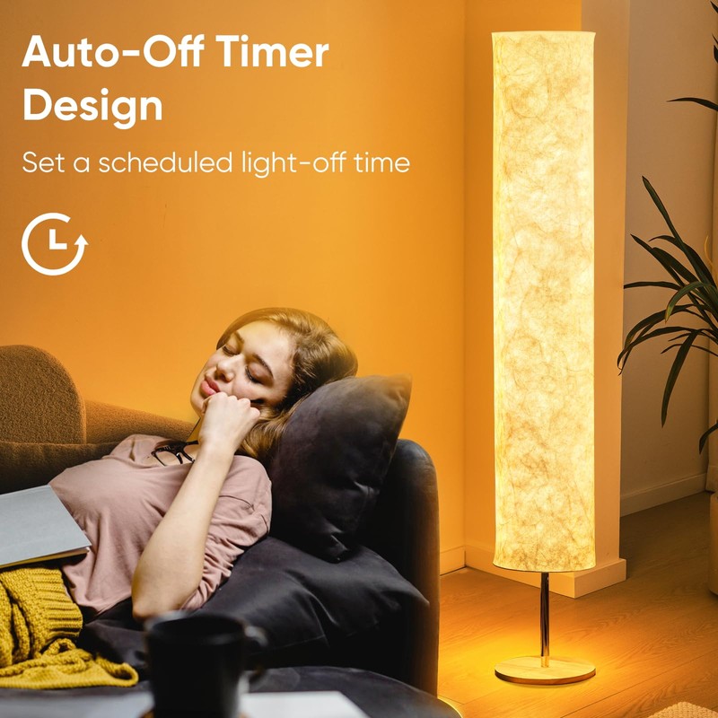 LONRISWAY 58 inch Simple Soft Light Floor Lamp Design Morden