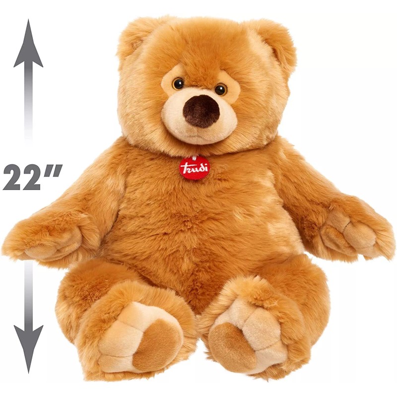 Premium Italian Designed Trudi Ettore Giant Teddy Bear, Big 22-Inch