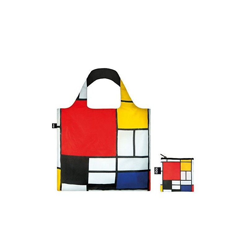 LOQI Museum Piet Mondrian Composition Red Yellow Blue and Black