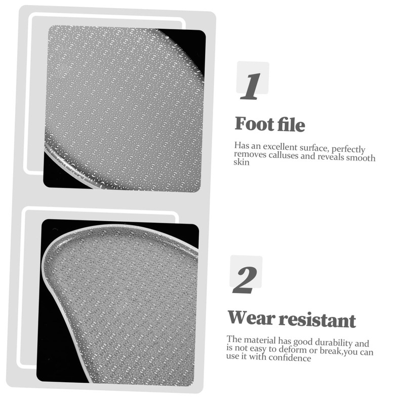 VICASKY Foot File Refill Glass Foot Skin Remover Foot File