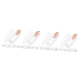 WOONEKY 2sets French Manicure Kit Dipping Powder Trays Nail Art Supplies Diy Tools 3pcs*2