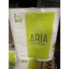 Aria, Earth Friendly Paper Towels, 2-Count