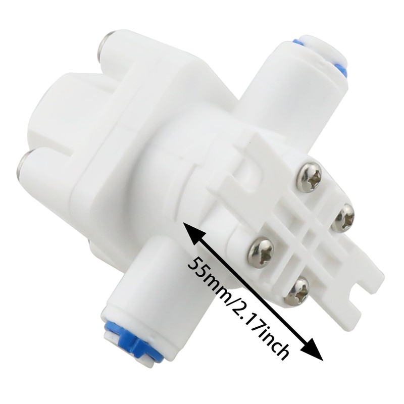 ZZHXSM 1/4'' Water Pressure Regulator - Polypropylene Globe Valve -