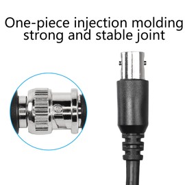 SinLoon 2 Pack BNC Splitter Cable BNC Female to Dual BNC Female Adapter Cable for CCTV Security Camera Home Surveillance Closed-circuit TV System (Female to 2 Female)