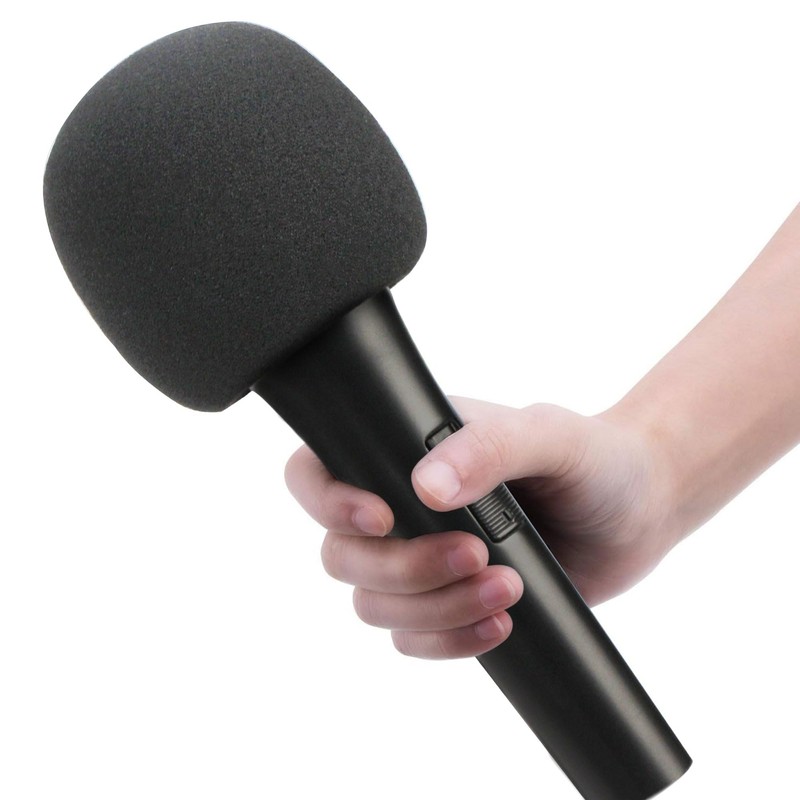 HIYANCO 6 Pack Foam Mic Cover Handheld Microphone Windscreen, Thick