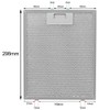 Hygena Cooker Hood Metal Mesh Filter for Extractor Vent (Blue,