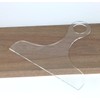 Acrylic Template for Cutting/Charcuterie Board Handle – Woodworking Router Template,