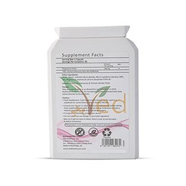 Ved's Extra Strength Magnesium Casules| Natural Food Supplement | 500 mg 90 Veg Capsule| 90 Day Supply