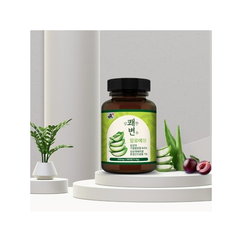 상쾌한변수 알로에정 360정 X 1병 (3개월분) Refreshing Variable Aloe Tablets