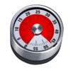 Westmark 109022E3 2 Manual Compact Stainless Steel Futura Timer (Pack