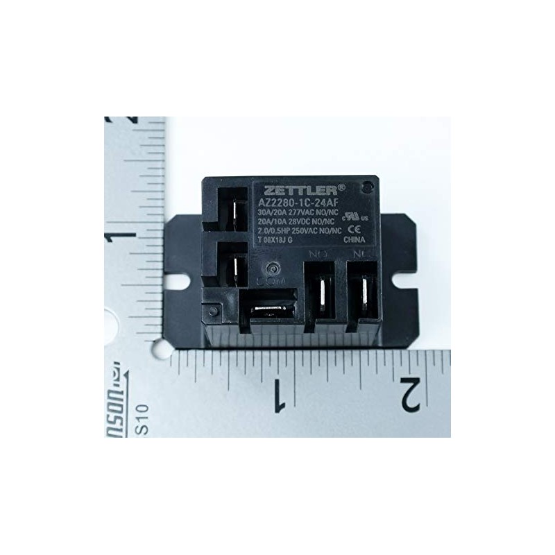 Zettler Mini Power Relay AZ2280-1C-24AF 30A 277VAC 28VDC -Universal 24