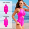 Cloeey Future Traje de Baño para Mujer, Una Pieza, Estilo