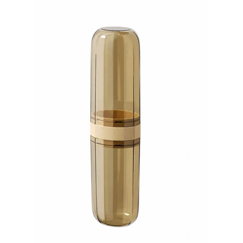 Toothbrush Travel Container Case for Oral Care - Transparent Portable