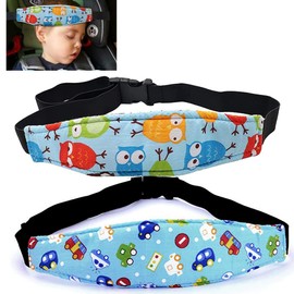 Cojín Soporte De Cabeza Y Cuello Para Niños 2 Pcs,Niños Car Safety Seat Fixed Belt Sleep Positioner Niños,Niños para Asiento de Seguridad en Auto de Niños