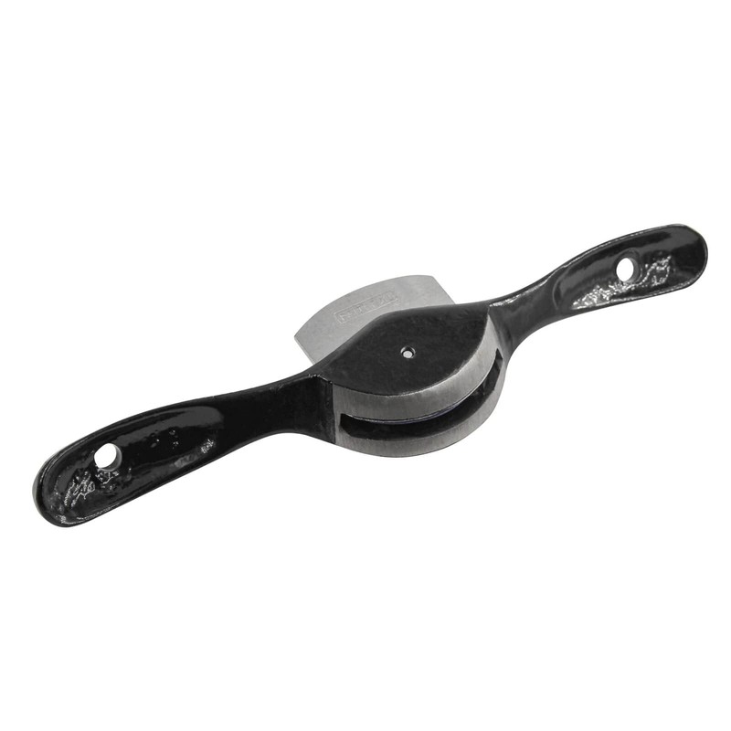 Faithfull FAISSTWIN Spokeshave Twin Pack Concave and Convex, Black|grey|blue