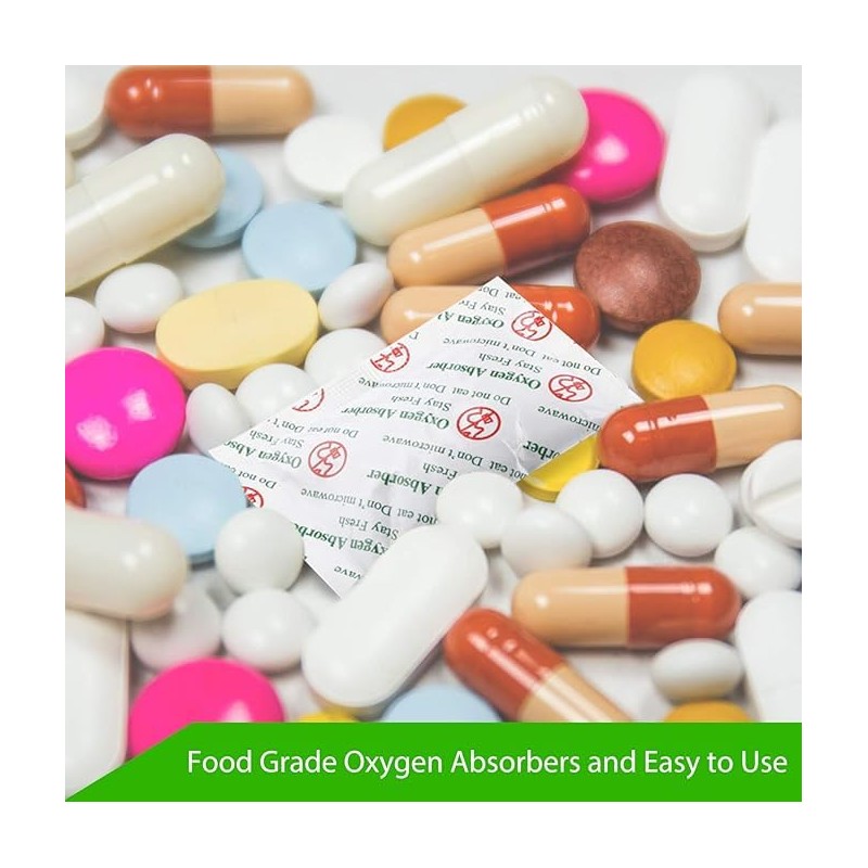 Oxygen Absorbers for Food Storage, Food Grade Oxygen Absorbers Packets