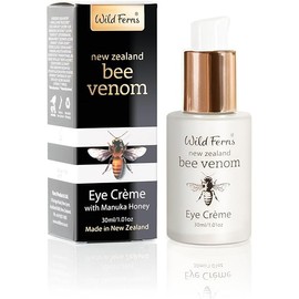 Wild Ferns New Zealand Bee Venom Eye Crème with Manuka Honey 80+, 97% Natural, 30 milliliters
