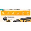 SEEKONE Mini Heat Gun, 350W 2-Temp Settings 500℉ & 842℉