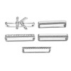 Gatuida 10pcs Decorative Watchband Charms Compatible Stylish Watch Decor for