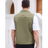 Gihuo Men's Golf Lightweight Photo Vest Fishing Travel Safari Vest
