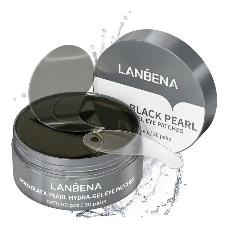 Parches Ojeras Lanbena Perla Negra Elimina Ojeras Cuidado de la