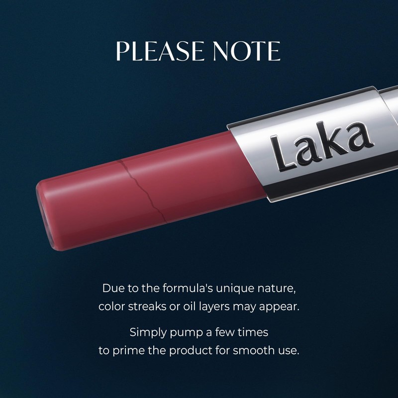 Laka Perfect Twin Lip - Dual-Ended Matte Liquid Lipstick &