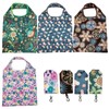 volumoon Pack of 4 Reusable Shopping Bags, Foldable Shopping Bags,