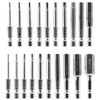 Aracombie 20pcs Hex Head Allen Wrench Drill Bit Set, SAE